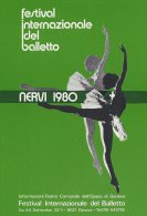 Festival Internazionale Del Baletto.  Nervi  1980  - Genova Italy.   # 0717 - Danse