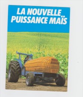 Publicité - La Nouvelle Puissance Maïs Mammouth SEM Tracteur Tractosaure / 1986 - Tracteurs
