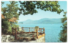 CP, ETATS-UNIS, ADIRONDACK, An Inspiring View Of Lake George...Voyagé En 1968 - Adirondack