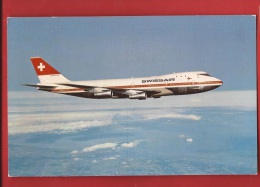 BTRA-12 Boeing 747 B . Swissair.  Circulé En 1975 - 1946-....: Era Moderna