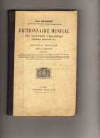 Paul Rougeron - Dictionnaire Musical Des Locutions étrangères (Italiennes, Allemandes, Etc.) Nouvelle édition - Musik