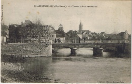 CHATEAUVILLAIN La Tour Et Le Pont Des Malades - Chateauvillain