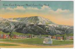 Cedar City Utah - Cedar Crest Lodge & Motel Hotel - U.S. 91 - - Altri & Non Classificati