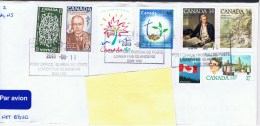 CDN Kanada 1969 1978 1981 1991 2003 Mi 435 437 687-88 791 1232 2128 Brief - Storia Postale