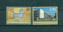 Nations Unies Géneve 1996 - Michel N. 286/87 -  Timbres Poste Ordinaire - Neufs