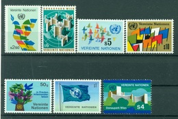 Nations Unies Vienne 1979-80 - Y & T N. 1/7 -  Série Courante - Ungebraucht