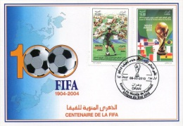 Algérie N° 1566/1567 Coupe Du Monde De Football Afrique Du Sud 2010 Sport Drapeaux - 2010 – Zuid-Afrika