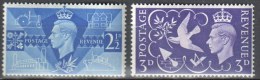 Great Britain 1946 - Mi 231-232  MNH(**). - Unused Stamps