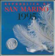 1995 SAN MARINO DIVISIONALE CONFEZIONE ZECCA  "IMPEGNO CIVILE" - Saint-Marin