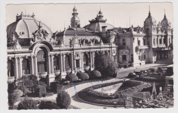 MONTE CARLO - LE CASINO ET LES JARDINS AVEC VIEILLES VOITURES - Ed. S.E.P.T. FORMAT CPA NON VOYAGEE - Casino