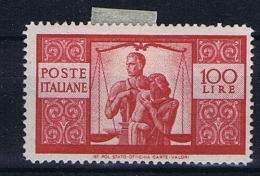 Italy:   Sa 565, Mi 704  MH/* - 1946-60: Ungebraucht