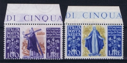 Italy:   Sa A 146-147 , Mi 744/45  MNH/** Airmail - Posta Aerea