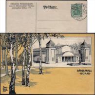 Allemagne 1914. Entier Postal TSC. Oberlausitzer Bundesgesangsfest Zittau. 13ième Fête Du Chant à Zittau. Hirondelles - Hirondelles