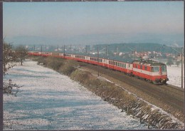 Eisenbahn Zug  EC  SBB  Uzwil - Flawil Bahn - Flawil