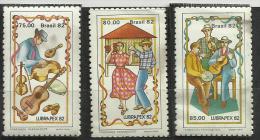 BRASIL **  1982   1561/63 - Neufs