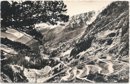 65 - Vallée D'Aure -Route De Cap De Long. Les Lacets D'Orédon - éd. M. Berjaud / Tito N° 1020 (écrite) - [Aragnouet] - Aragnouet