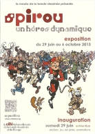 BD - Flyer - Exposition Spirou Un Héros Dynamique - Musée De La BD - Du 29 Juin Au 6 Octobre 2013 - Ill Yoann - Other