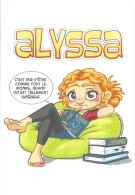 BD - Autocollant / Sticker - Alyssa - Ill. Rebecca Morse - Stickers