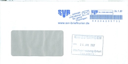 BRD Sondershausen Thüringen Privatpost 2007 SVR Briefkurier - Private & Local Mails