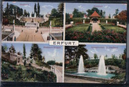 Erfurt - Mehrbildkarte - Feldpost 1917 - Erfurt