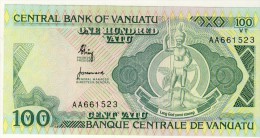 BILLET # VANUATU # 1982 # 100 VATUS # PICK 1 # BILLET NEUF # - Vanuatu