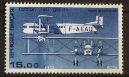 FRANCE 1984 - POSTE AERIENNE N° 57 - AVION BIMOTEUR FARMAN F 60 GOLIATH  - 1  Timbre NEUF** Y&T 6€ - 1960-.... Neufs