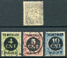 PAYS-BAS - Y&T Taxe  67 Et 73 à 75 - Postage Due