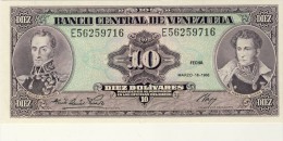 BILLET # VENEZUELA # 1986 # 10 BOLIVARES # PICK 66 # BILLET NEUF # - Venezuela