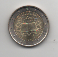 Mon033 2 Euro Commemorativo 2007 Italia Italy 50 Anni Trattato Roma Anos Tratado Ans Traite Years Treaty Rome UNC - Italia