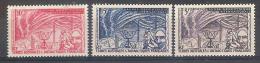 ** TAAF MNH ANNO GEOFISICO INT.LE (YVERT8/10) - Anno Geofisico Internazionale