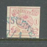 1852 BRUNSWICK 1 SGR. MICHEL: 1 USED - Braunschweig