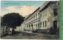 Augustusbad B. Radeberg 1918, Verlag: Alfred Hartmann, Dresden, Postkarte Mit Frankatur  Und Stempel, LIEGAU 7.6.18 - Radeberg