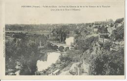 Poitiers  -  Vallée Du Clain, Pont Du Chemin De Fer, Côteaux De La Tranchée Depuis La Tour De L'Oiseau -  Non écrite - Poitiers