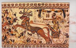 CPM MUSEE D EGYPTE,LE ROI LUTTANT CONTRE L ENNEMI ASIATIQUE (voir Timbre) - Musei