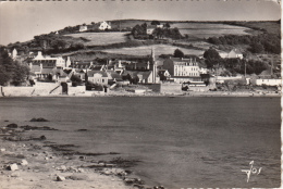 22 - ST MICHEL En GREVE - Le Bourg Et La Plage à Marée Haute - Saint-Michel-en-Grève