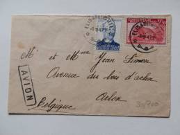 30/700  LETTRE  1947 POUR LA BELG - Briefe U. Dokumente