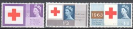 Great Britain 1963 -  Mi 362-364 MNH(**). - Ungebraucht