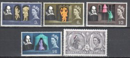 Great Britain 1964 -  Mi 366-370 MNH(**). - Unused Stamps