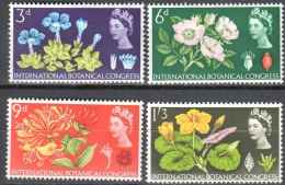 Great Britain 1964 -  Mi 378-381 MNH(**). - Unused Stamps