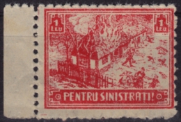 Romania -  Flood Charity Stamp VIGNETTE LABEL CINDERELLA - Service