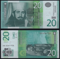 2011 Serbia - 20 Din - UNC - Servië