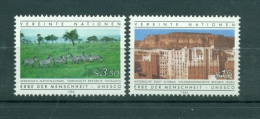 Nations Unies Vienne 1984 - Y & T N. 41/42 -  Le Patrimoine Mondial - UNESCO - Ungebraucht