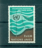 Nations Unies New Géneve 1971 - Michel N. 15 -  Utilisations Pacifiques Des Fonds Marins - Unused Stamps