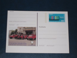 Germany Deutschland Bund Ganzsache Postal Stationery 1994 Europa CEPT Europe Feuerwehr Fire Brigade  Mint Ungebraucht ** - Geïllustreerde Postkaarten - Ongebruikt