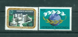 Nations Unies Vienne 1987 - Y & T N. 73/74 -  Série Courante - Ungebraucht