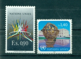 Nations Unies Géneve 1987 - Michel N. 152/53 -  Timbres Poste Ordinaire - Ungebraucht