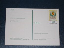 Germany Deutschland Bund Ganzsache Postal Stationery 1978 Tag Der Briefmarke Posthausschild Badisch Mint Ungebraucht ** - Illustrated Postcards - Mint