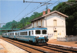 ¤¤  -  148  -  FEYZIN  -  L' Automotrice Z 7100 En Gare En Juin 1993  -  Chemin De Fer , Train  -  ¤¤ - Feyzin