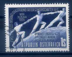 AUSTRIA - 1955 WORLD LABOUR CONGRESS - 1945-60 Used