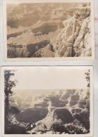 2 CPM PHOTO MONTAGNES ROCHEUSES ?? - Sonstige & Ohne Zuordnung